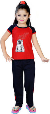 58% OFF on 13in Girl's Printed Top & Pyjama Set 58% OFF on 13in Girl's Printed Top & Pyjama Set