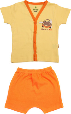 35% OFF on Bio Kid INFANT PYJAMA SET Baby Boy's Printed Top & Shorts Set 35% OFF on Bio Kid INFANT PYJAMA SET Baby Boy's Printed Top & Shorts Set