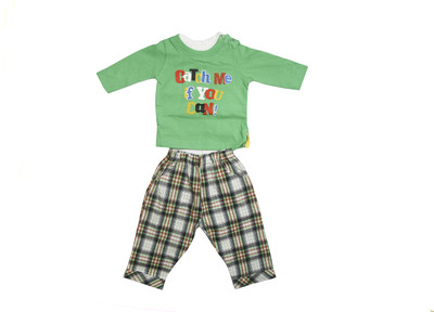 54% OFF on Cheeky Duck Baby Boy's Self Design Top & Pyjama Set 54% OFF on Cheeky Duck Baby Boy's Self Design Top & Pyjama Set