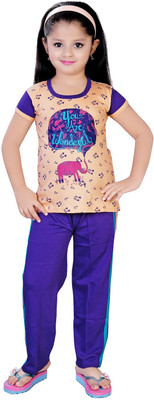 70% OFF on 13in Girl's Printed Top & Pyjama Set 70% OFF on 13in Girl's Printed Top & Pyjama Set