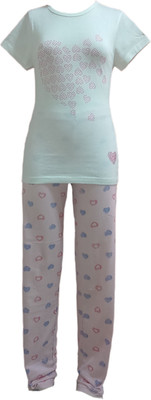 40% OFF on Sweet Dreamers Girl's Graphic Print Top & Pyjama Set 40% OFF on Sweet Dreamers Girl's Graphic Print Top & Pyjama Set