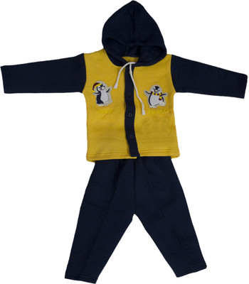 15% OFF on Mankoose Baby Boys Self Design Top & Pyjama Set 15% OFF on Mankoose Baby Boys Self Design Top & Pyjama Set