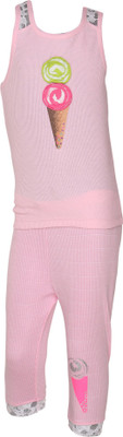 75% OFF on EverSaver Baby Girl's Applique Top & Capri Set 75% OFF on EverSaver Baby Girl's Applique Top & Capri Set