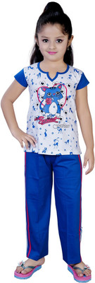 58% OFF on 13in Girl's Printed Top & Pyjama Set 58% OFF on 13in Girl's Printed Top & Pyjama Set