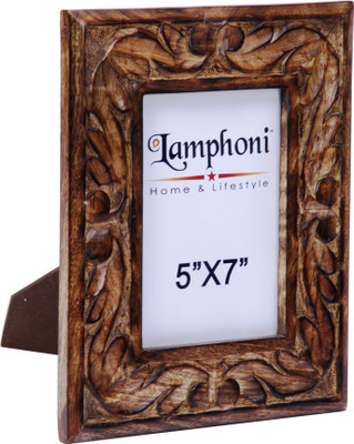 53% OFF on Lamphoni Wood Photo Frame