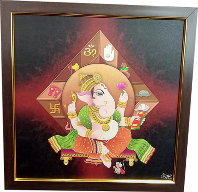 9% OFF on AadiShakti Wood Photo Frame