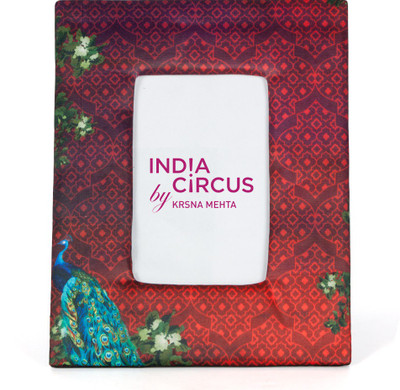 India Circus Glass Photo Frame