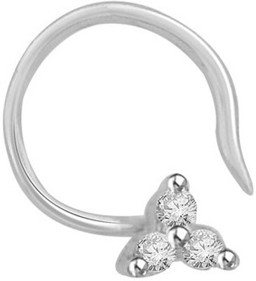 20% OFF on Diti Jewellery Platinum Nose Stud