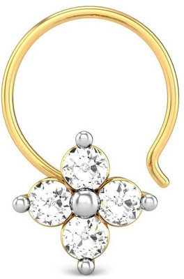 19% OFF on Candere 0.08ct Suditi Diamond Nose Pin Rhodium Plated Yellow Gold Nose Stud 19% OFF on Candere 0.08ct Suditi Diamond Nose Pin Rhodium Plated Yellow Gold Nose Stud