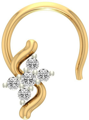 11% OFF on Jewels5 Norma Diamond Yellow Gold Nose Stud 11% OFF on Jewels5 Norma Diamond Yellow Gold Nose Stud