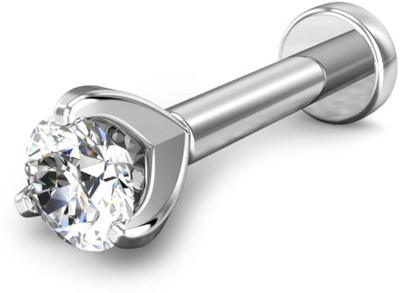 4% OFF on Candere Marie Diamond Rhodium Plated White Gold Nose Stud