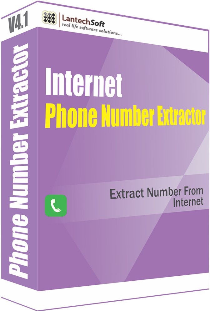50% OFF on LantechSoft Internet Phone Number Extractor 50% OFF on LantechSoft Internet Phone Number Extractor