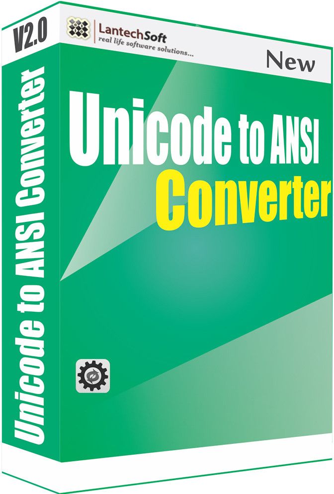 50% OFF on LantechSoft Unicode to ANSI Converter 50% OFF on LantechSoft Unicode to ANSI Converter