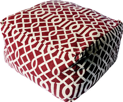 41% OFF on KKD Medium Teardrop Bean Bag - Without Beans Maroon
