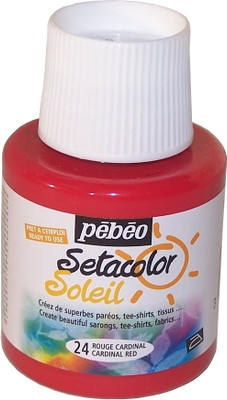 25% OFF on Pebeo Setacolor Soleil Transparent Color 25% OFF on Pebeo Setacolor Soleil Transparent Color