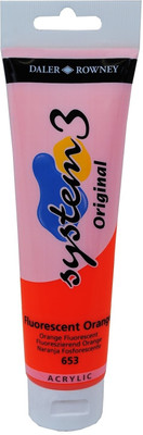 4% OFF on Daler-Rowney System 3 Acrylic Color Tube