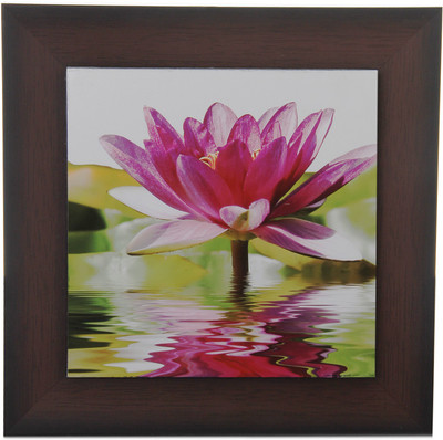 58% OFF on Om Arts Water Lilly Reprint Oil Painting 8 inch x 8 inch