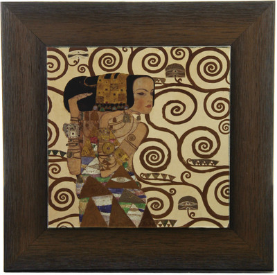 49% OFF on Om Arts Gustav Klimt Painting Reprint Oil Painting 8 inch x 8 inch