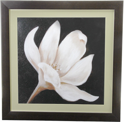 59% OFF on Om Arts Lilly Reprint Oil Painting 14 inch x 14 inch