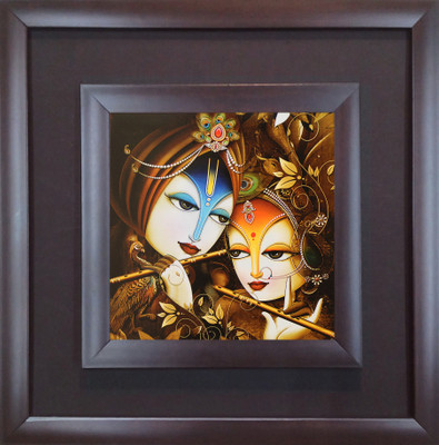 SAF Double Frame Oil Painting 12 inch x 12 inch