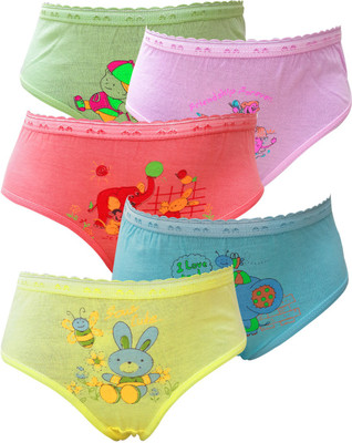 55% OFF on Lure Wear KIDSCOL05 Girl's Brief Panty