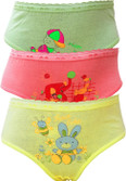 55% OFF on Lure Wear KIDSRYG03 Girl's Brief Panty