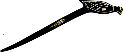 Adaa Bidri Metal Grip Hand-held Paper Cutter