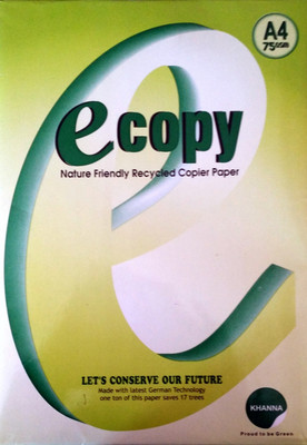 Khanna Ecopy Unruled A4 Printing Paper