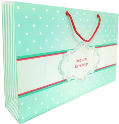 PrintSpeaks Tiny Polka Design Large Contemporary Printed Party Bag