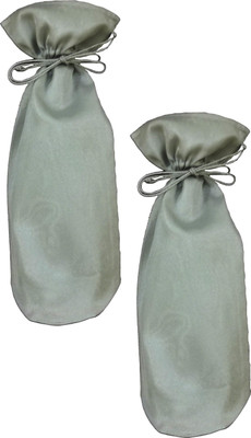 27% OFF on Garapa Silver Organza Solid Party Bag 27% OFF on Garapa Silver Organza Solid Party Bag