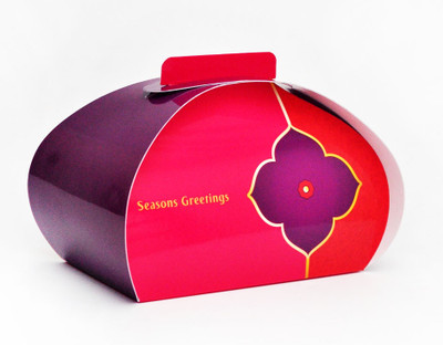 PrintSpeaks Clutch Floweret Design Gift Box Printed Party Bag PrintSpeaks Clutch Floweret Design Gift Box Printed Party Bag