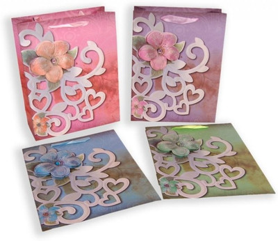 3% OFF on Pinnacle 3d Effect Flower & Stone L Printed Party Bag 3% OFF on Pinnacle 3d Effect Flower & Stone L Printed Party Bag