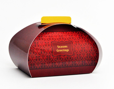 PrintSpeaks Clutch Grandiose Design Gift Box Printed Party Bag PrintSpeaks Clutch Grandiose Design Gift Box Printed Party Bag