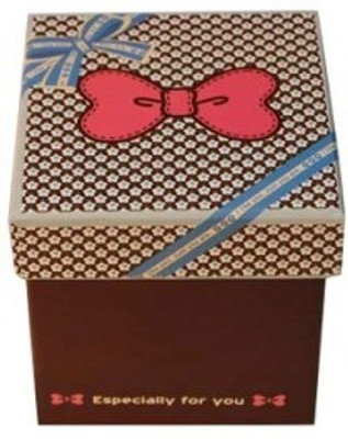 15% OFF on Smartcraft Paper - Bow On Top - Especially For You - Brown Printed Party Box