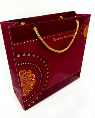 PrintSpeaks Rangoli Design Medium Gift Printed Party Bag