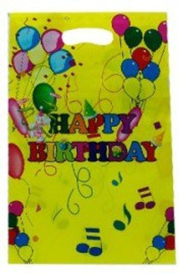 Smartcraft Happy Birthday -Yellow Printed Party Bag Smartcraft Happy Birthday -Yellow Printed Party Bag