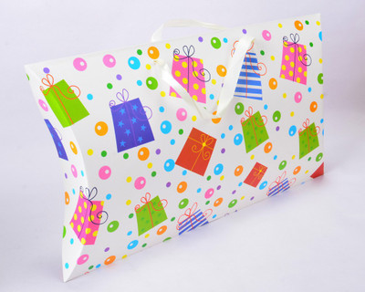 Enwraps Curved Party Print Small (3 pcs) Printed Party Bag Enwraps Curved Party Print Small (3 pcs) Printed Party Bag