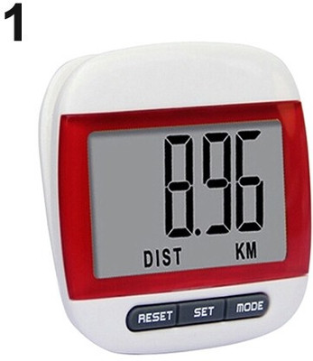 FLIPFIT 100 % ORIGINAL CLIP ACCURATE STEP COUNT Pedometer (Red)