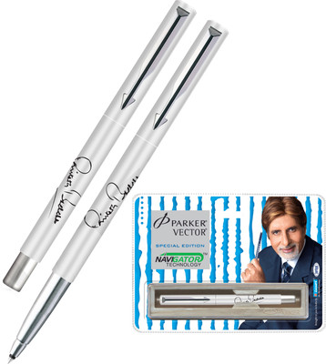 Parker Vector Special Amitabh Bachchan Edition Line Print Roller Ball Pen: Pen Buy Parker Vector Special Amitabh Bachchan Edition Line Print Roller Ball Pen: Pen