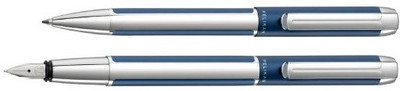 Pelikan Pura Blue Silver(BP+FP) Pen Gift Set Pelikan Pura Blue Silver(BP+FP) Pen Gift Set