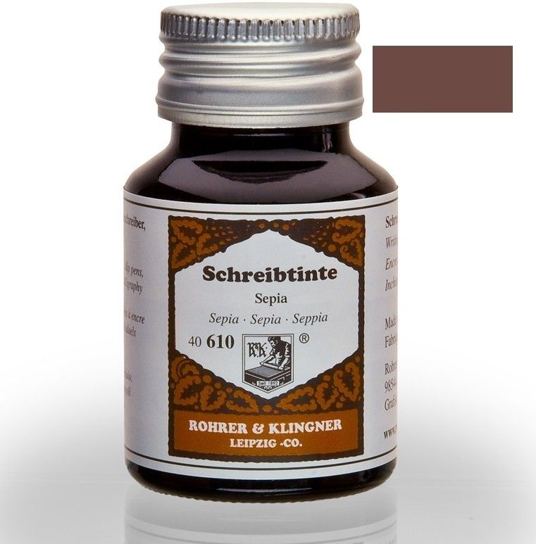 Rohrer & Klingner Rohrer & Klingner Ink Bottle, 50ml Ink