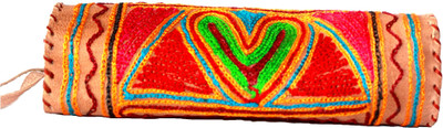 16% OFF on Jodhpuri's Embriodery Pouch Heart Art Leather Pencil Box 16% OFF on Jodhpuri's Embriodery Pouch Heart Art Leather Pencil Box