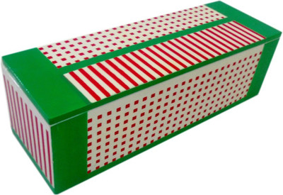 18% OFF on Treasure Hunt Geometrical Design Series Dots And Stripes Art Wooden Pencil Box 18% OFF on Treasure Hunt Geometrical Design Series Dots And Stripes Art Wooden Pencil Box