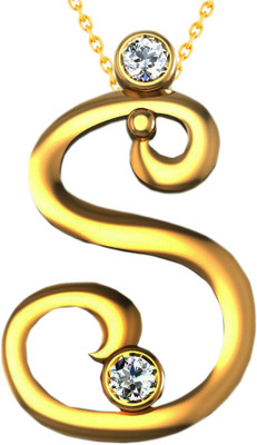 19% OFF on Suvam Jewels Yellow Gold Plated Sterling Silver Pendant