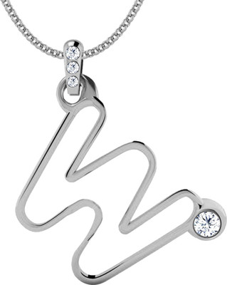 40% OFF on Jacknjewel Feather Touch W Silver Plated Diamond Silver Pendant 40% OFF on Jacknjewel Feather Touch W Silver Plated Diamond Silver Pendant