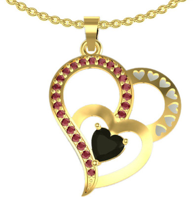 71% OFF on Suvarnadeep Rossy Yellow Gold Plated Sterling Silver Pendant
