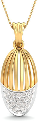 25% OFF on KuberBox A Precious Cage Diamond Yellow Gold Pendant 25% OFF on KuberBox A Precious Cage Diamond Yellow Gold Pendant