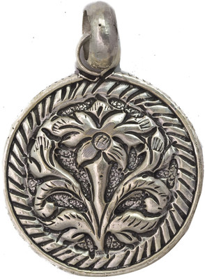 Exotic India Flower Sterling Silver Pendant Exotic India Flower Sterling Silver Pendant