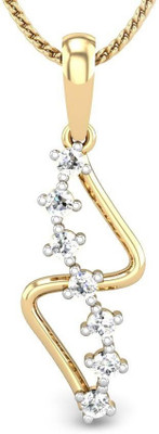 20% OFF on Candere Seven Star Rhodium Plated Yellow Gold Pendant 20% OFF on Candere Seven Star Rhodium Plated Yellow Gold Pendant