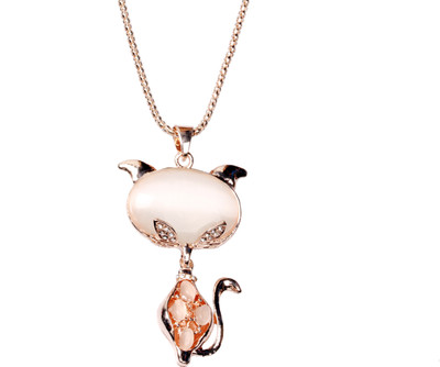 34% OFF on Takspin Style Diva 14K Rose Gold Plated Alloy Pendant